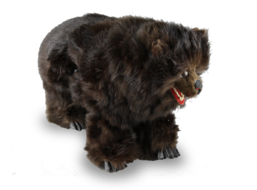 Antique Walking bear automaton by Roullet Descamps